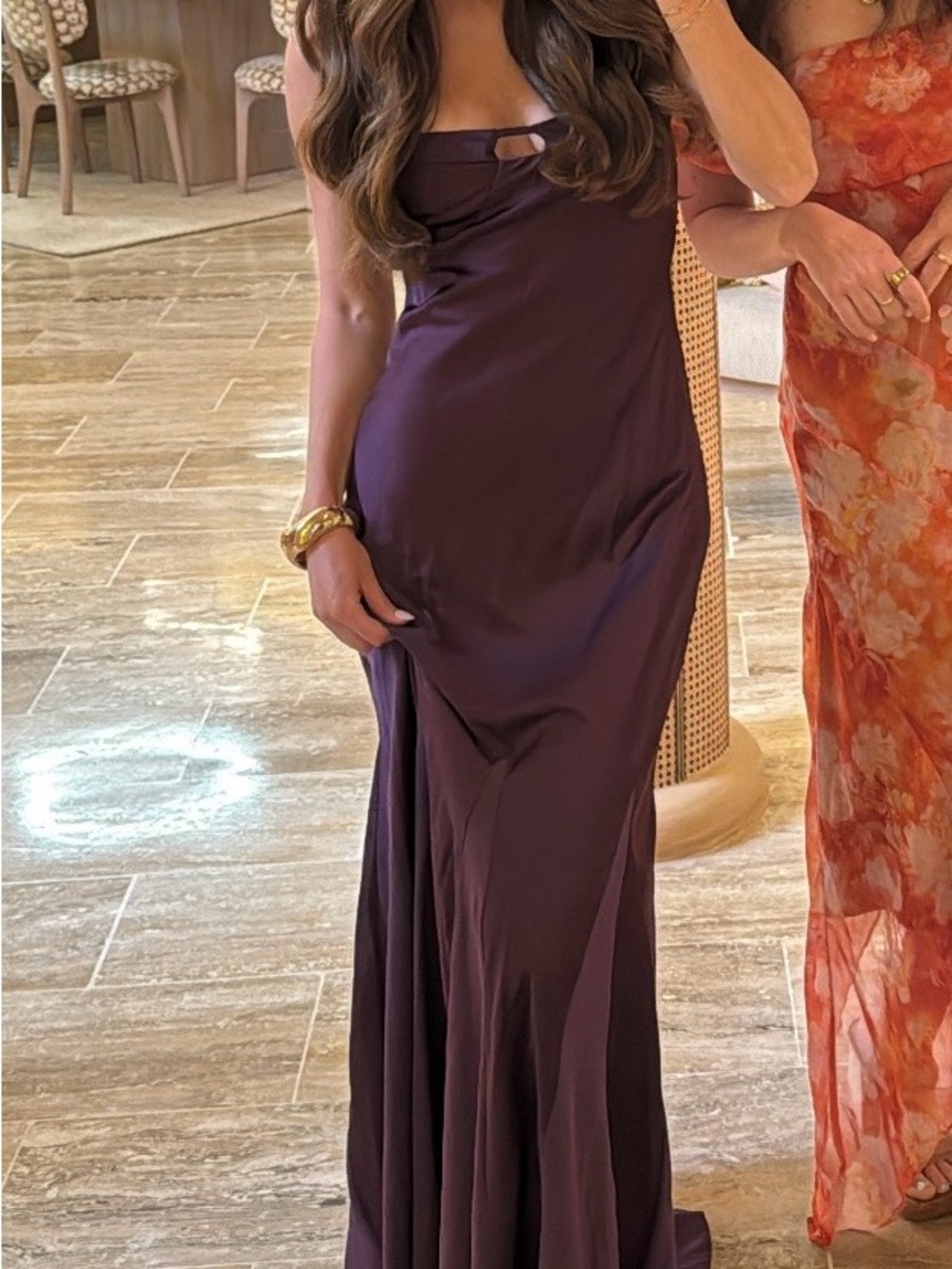Peppermayo Plum Spaghetti-Strap Maxi Dress - Picture 2 of 2